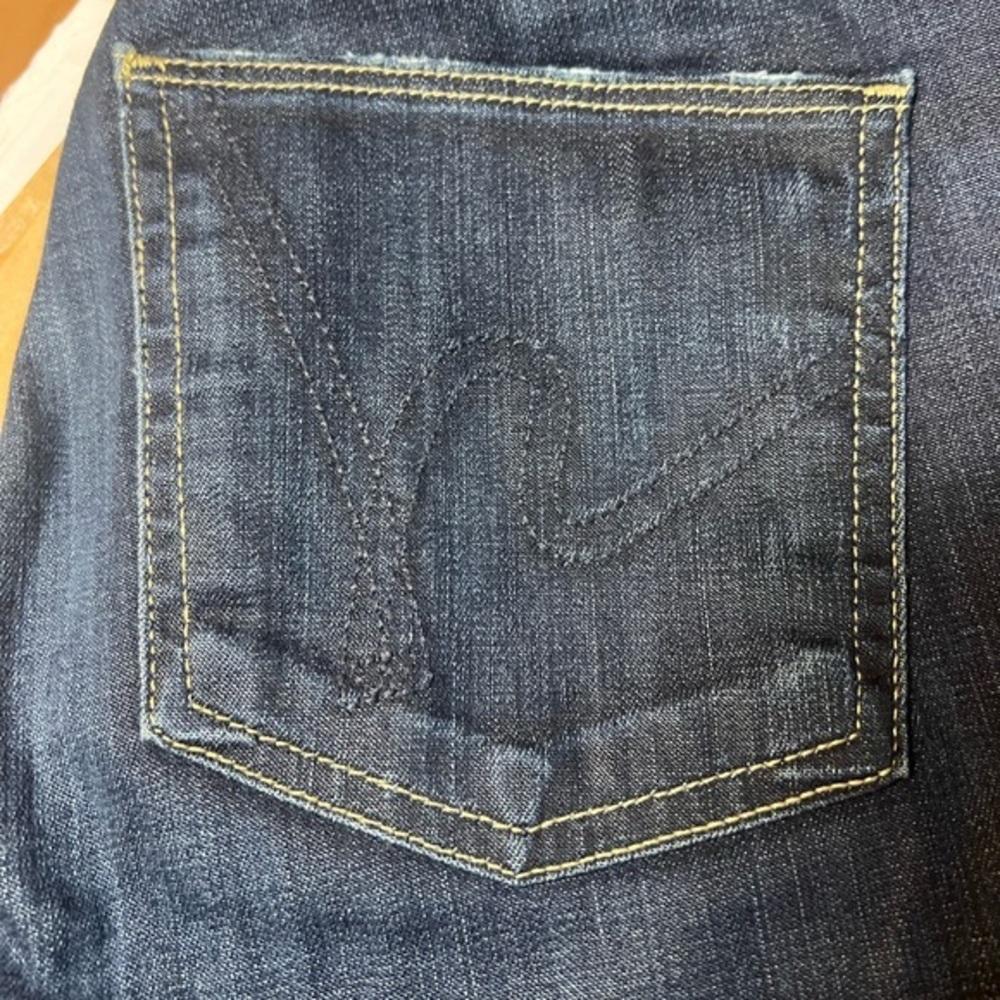 Citizens of‎ Humanity Women 28 (**31) Ava Low Rise Straight Leg Soft Dark Jean - Picture 8 of 8